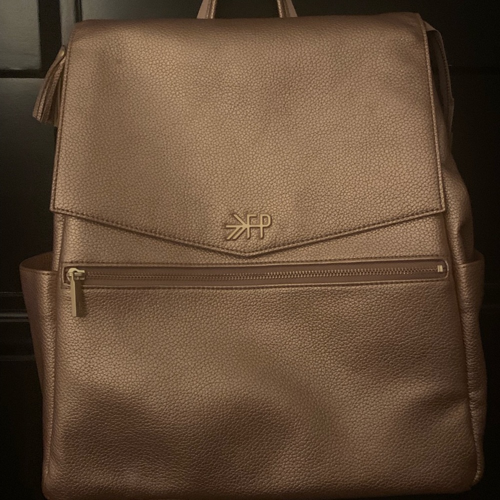 Freshly Picked Classic Diaper Bag in Rose Gold